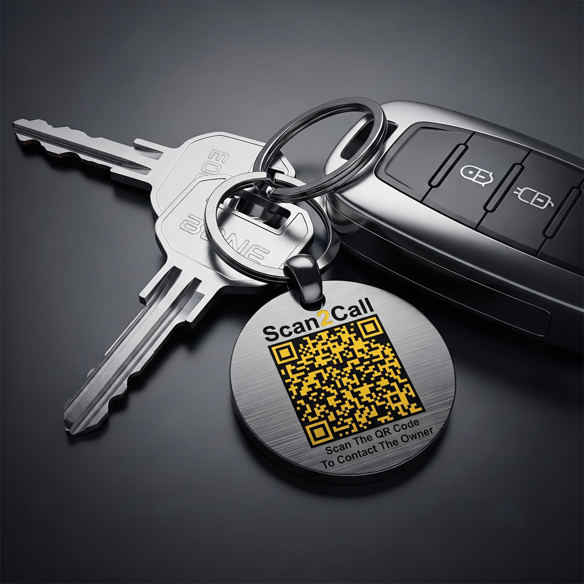 Keychain Tag with Find my